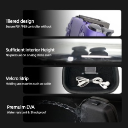 FUNLAB EVA CONTROLLER CARRYING CASE PURPLE